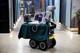 The robots will be able to deliver medicines and reach patients' vitals (REUTERS)