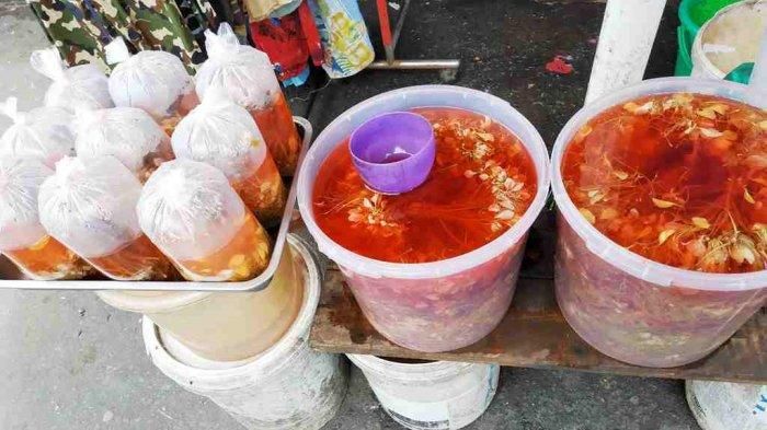 Jaruk Tigarun yang Dijual di Pasar (tribunnews.com)