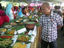 Aneka kuliner khas Halmahera Barat sangat mengundang selera. (dokpri)