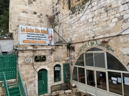 Inilah Masjid Umar bin Khattab di Yerusalem. (Foto: Ghifari Ramadhan Fadli)
