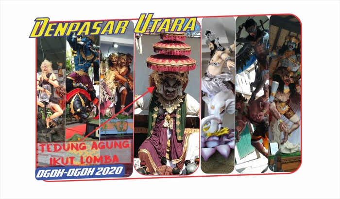 Ogoh ogoh denpasar utara 2020 | dokpri