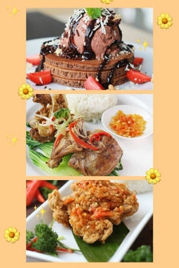 Aneka makanan yang disajikan di Cordela Hotel Yogyakarta. (sumber foto: instagram.com/cordelahotels/)