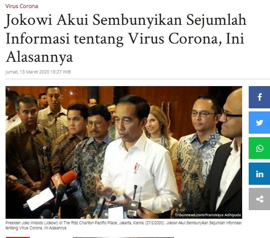 Screenshot tribunnews.com