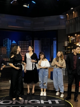 Salah satu episode TNS saat Corona mulai dinyatakan positif ada di Indonesia. | Twitter.com/Tonightshow_net