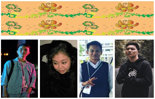 Berikut foto Billy Shevriyanto, Indah Yunita, Al Ridho Wahyudi, dan Rickie Cung yang berhasil membuat desain karya seni batik Bakau Madani | dok. istimewa