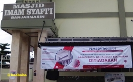 Informasi di Masjid Imam Syafi'i Banjarmasin (dokpri)