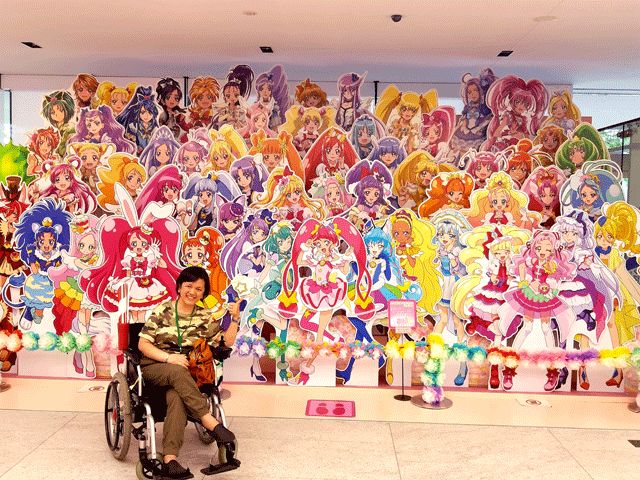 Dokumentasi pribadi | Bagaimana dengan serial manga Sailor Moon? Toie Animation Museum, mempresentasikan gadis2 dari serial manga Sailor Moon, dalam maretial melamine yang dilukis dengan warna2 yang cantik, kha Sailor Moon. Membuat mataku benar2 dimanjakan.
