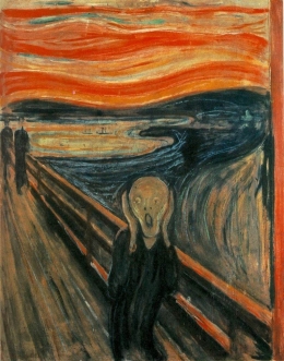 The Scream 1893 oleh Edvard Munch