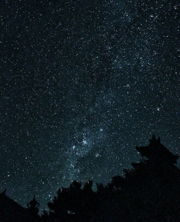 Malam Nyepi dengan cahaya Bintang sumber : twipu.com