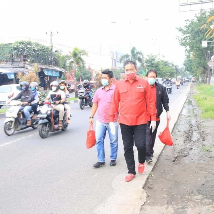 (Wakil Walikota Bekasi Sekaligus Ketua DPC PDI P Kota Bekasi Tri Adhianto) | dokpri
