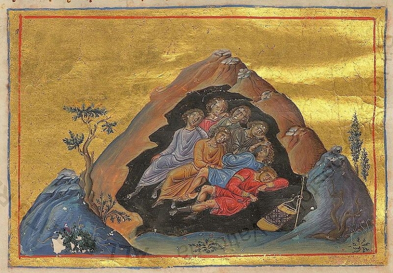 Seven Sleepers, Menologion of Basil II