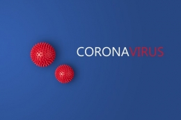 ilustrasi virus corona. (sumber: Shutterstock)