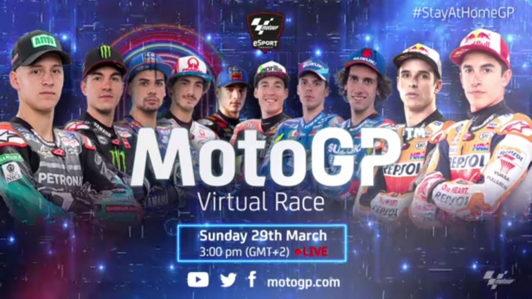 MotoGP Virtual Race akan diikuti oleh 10 pebalap saja | Motogp.com