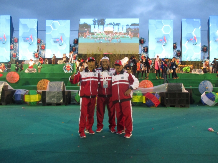 Pembukaan Pekan Paralimpik Nasional XV Tahun 2016 di Provinsi Jawa Barat (Kota Bandung, 15 Oktober 2016) Dokpri.
