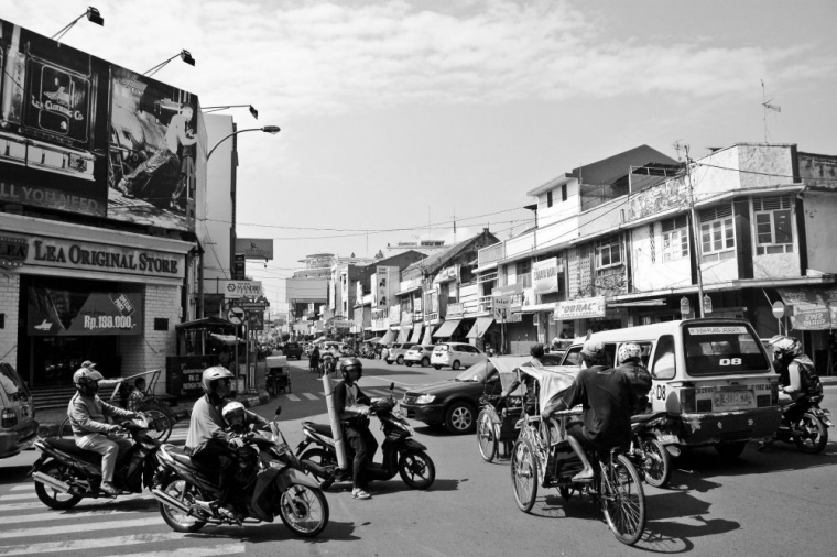 Keramaian di Cirebon (dok. pri).