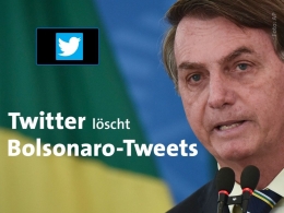 Cuitan Presiden Brazil Jair Bolsonaro dihapus Twitter karena menyebarkan misinformasi Covid-19 (doc.iconfinder,AP/ed.Wahyuni)