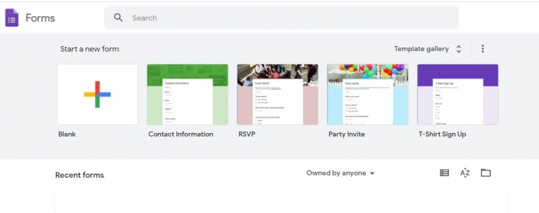 cara membuat soal online di Google Form | dokpri