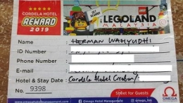 Cordela Hotel Reward - Legoland (dok.pri)
