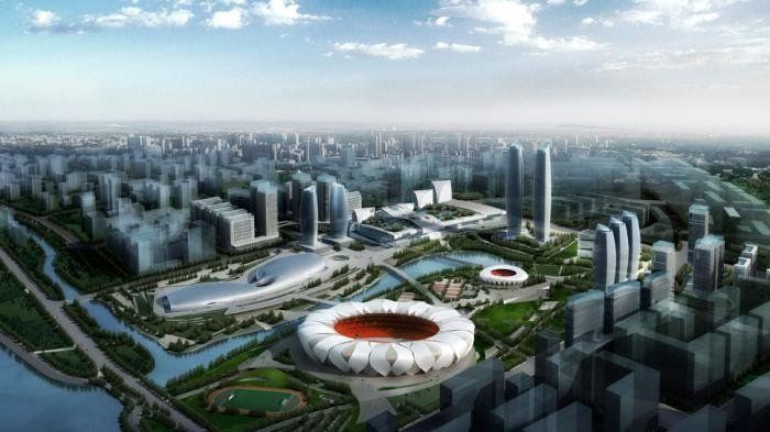 Hangzhou Olympic Sports Center (www.nbbj.com)