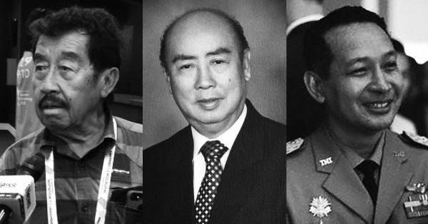 Bob Hasan, Liem Sioe Liong, dan Soeharto (historia.id)