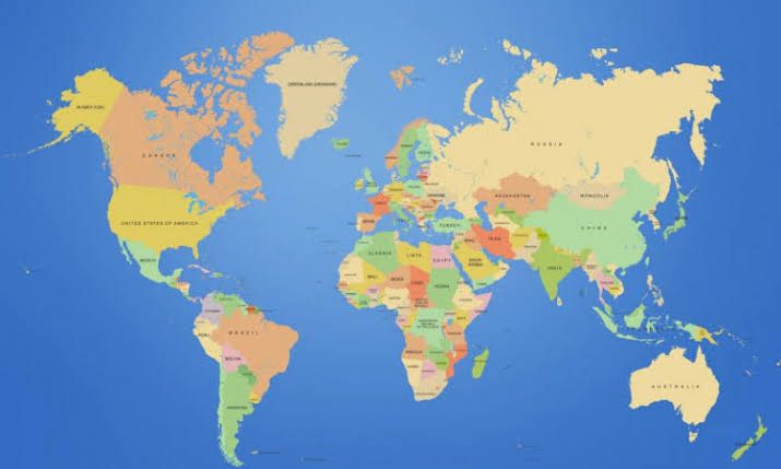Peta dunia (WinnetNew.com)