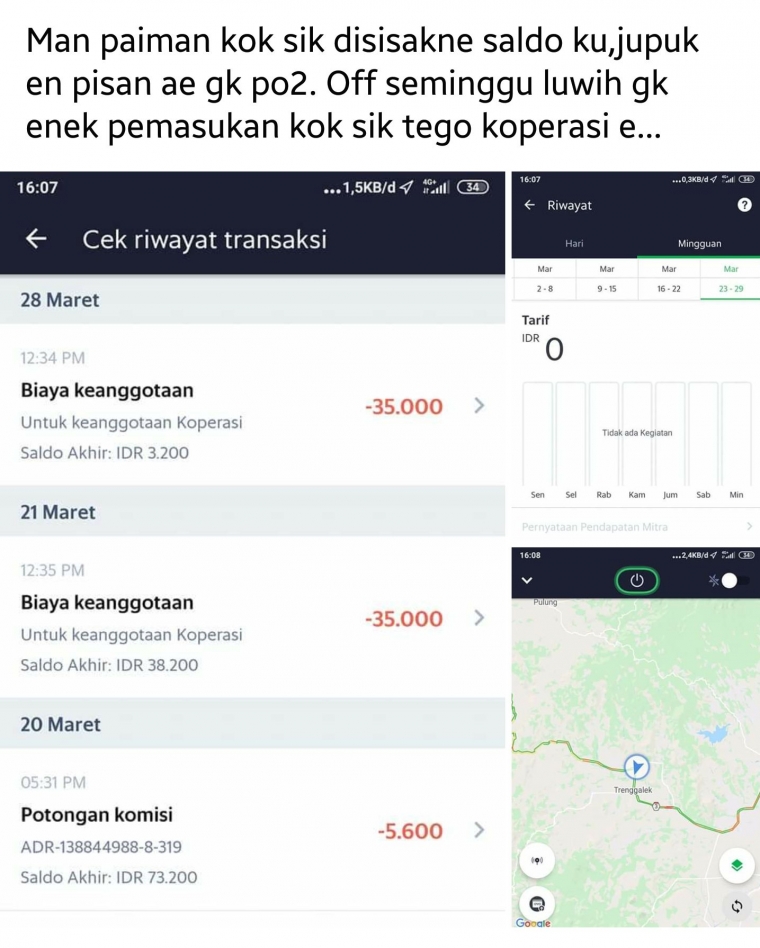 Foto 3 sumber : Facebook Sahabat Grab Jawa Timur.