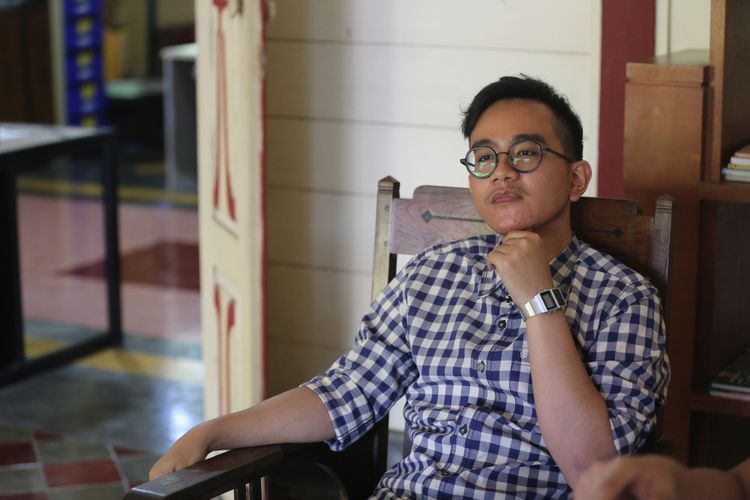 Gibran Rakabuming. (Foto kompas.com/Garry Andrew Lotulung)