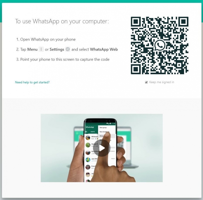 whatsapp web https://web.whatsapp.com/