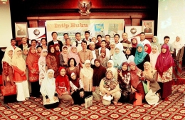 Peserta Kegiatan Intip Buku di gedung Bank Indonesia