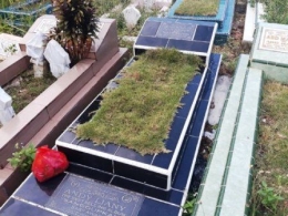 Makam Andy Liany di Tanjungpinang, Provinsi Kepulauan Riau (batamnews.co.id/Yogi Eka Sahputra)