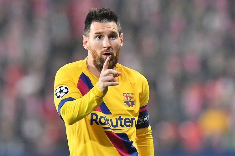 Lionel Messi, foto Joe Klamar/AFP dipublikasikan kompas.com