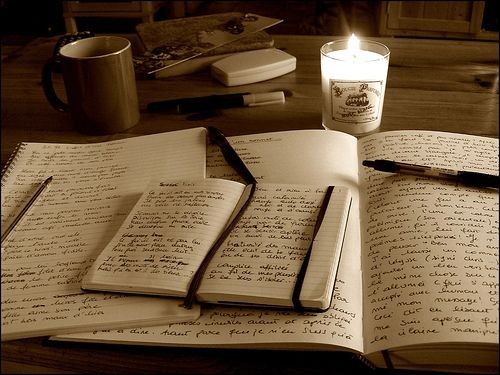 mengingat, mencatat, menyimpulkan dan mulai menulis