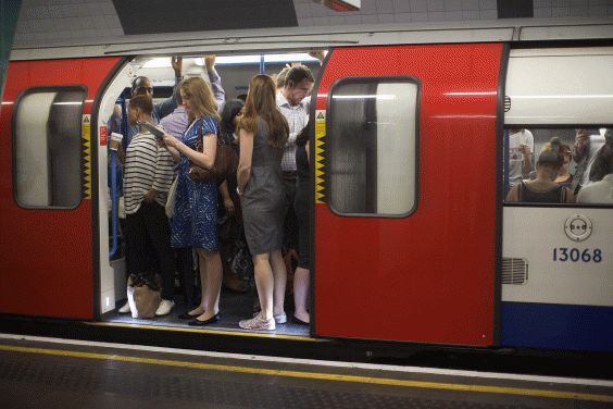 Tube atau Underground Train London (dokpri)