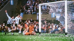 Aksi Kempes di final Piala Dunia 1978 (Goal.com)