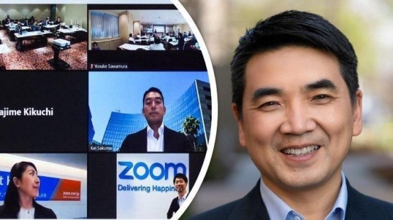 Pendiri dan CEO zoom, Eric Yuan | m.tribunnews.com