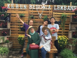 Taman Bung Begonia cocok untuk liburan keluarga. (foto: dok. pribadi)