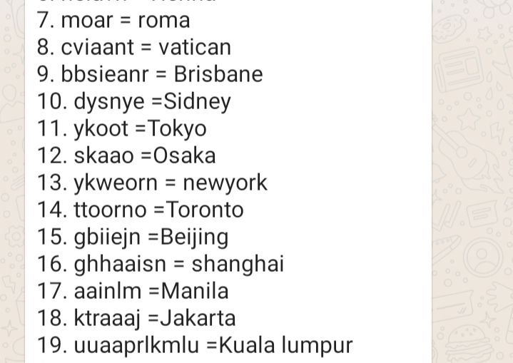 Menyusun Huruf Acak Dalam Bahasa Inggris Dengan Menyusun Huruf Acak Dalam Bahasa Inggris Dengan