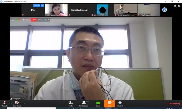 Dokter Tiongkok sharing pengalaman | dokumentasi pribadi