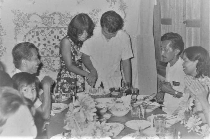 ulang tahun pertama pernikahan kami 1966/dokpri