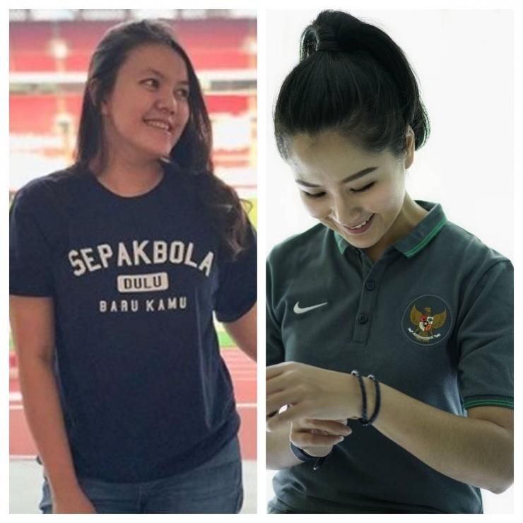 Viola Kurniawati dan Liana Tasno - Foto diolah dari bolasport.com dan IG Lianatasno | Dokpri