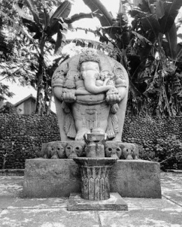 Ganesha Karangkates tang berciri Tantra Bhairawa, menandkan dari zaman Singhasari | dokpri