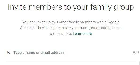 tangkapan layar Google Family Link