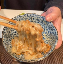 Nattou, makanan Jepang yang bauk kaos kaki hahaha!