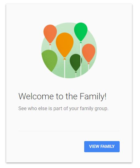 tangkapan layar Google Family Link