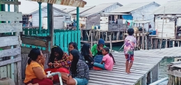 Orang Suku Laut Kepulauan Riau. Sumber gambar: dokumen pribadi.