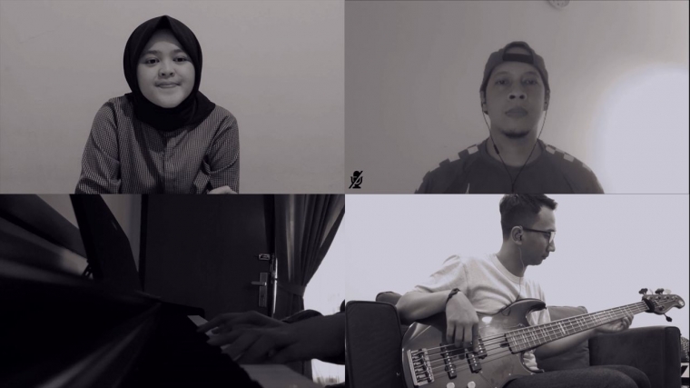 instagram.com/gethadianari | Video kolaborasi cover Akhir Cerita Cinta yang dipopulerkan Glenn Fredly (Alm)