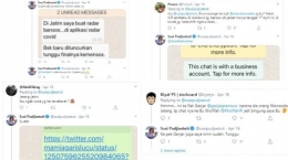 Suara.com : Susi Pudjiastuti menyampaikan keluhan warganet ke empat Gubernur (Twitter)