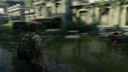 Motion Blur yang aktif saat kamu memutar kamera pada game The Last Of Us. (forum.beyond3d.com)