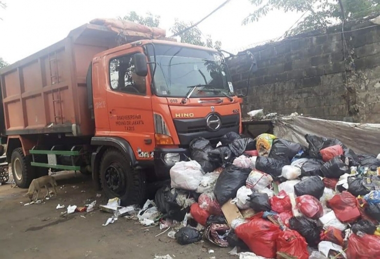Ilustrasi: Kondisi sampah Jakarta. Sumber: Dokpri | ASRUL HOESEIN