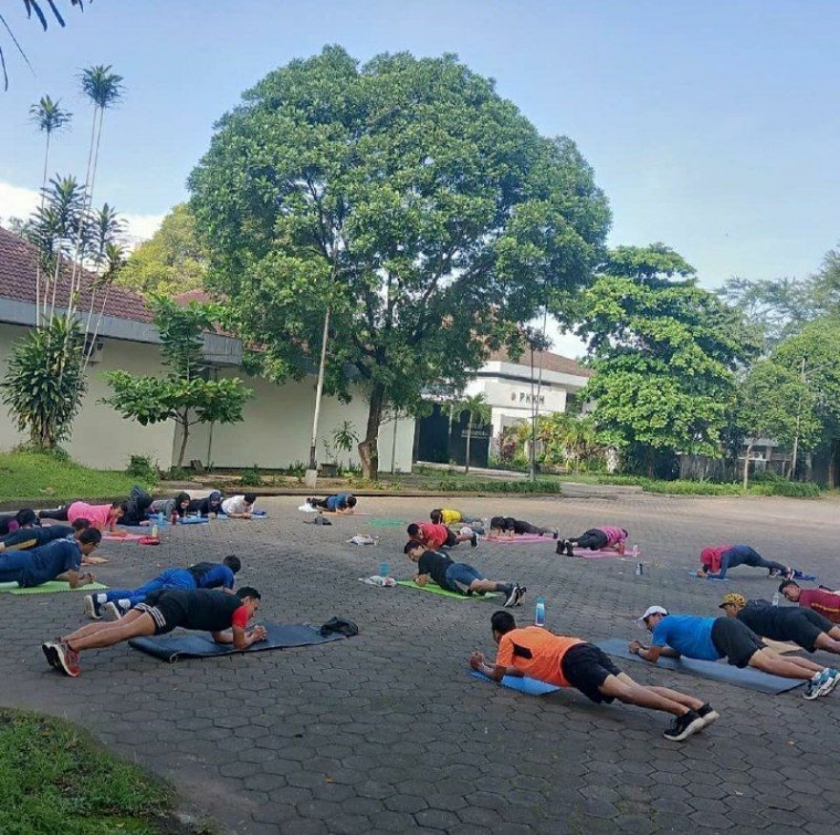 Kegiatan Freeletics Bersama Komunita Freeletics Yogyakarta | Dok.Freeletics Yogyakarta